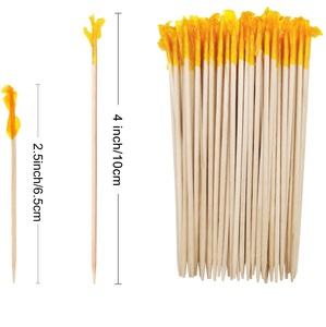 Stuzzicadenti in legno stuzzicadenti in bambù raccoglie stuzzicadenti da Cocktail Party <span class=keywords><strong>per</strong></span> frutta - Product Image 4