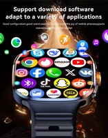 Nouveauté 2026 (3+32GG) 4G Smart Watch with 2.4 AMOLED Screen Sim Card NFC HD Camera Download the App Multiple Exercise Modes