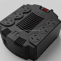 Argentine Régulation de tension 1000VA 1200VA 2000VA Protection contre les surtensions 6 prises AVR Régulateur de tension automatique avec USB Type C