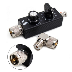 PACKBOXPRICE Mini-ANT 20W Antenne QRP à ondes courtes Antenne HF 5MHz-55MHz Antenne entièrement accordée pour <span class=keywords><strong>Yaesu</strong></span> <span class=keywords><strong>FT</strong></span>-<span class=keywords><strong>817</strong></span> ICOM 703 K1 USDX - Product Image 6