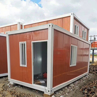 Maison conteneur en panneaux sandwich en acier à assemblage rapide XH Custom Design, 20FT/40FT, préfabriquée moderne et personnalisée, durée de vie de 15 à 25 ans