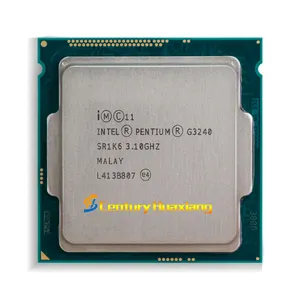 זול מעבד מחשב שולחני מעבד G3240 LGA1150 3.1GHz 53W 3MB מעבד עבור intel celeron G3250 G3240T