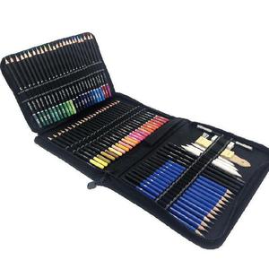 New <span class=keywords><strong>Sketch</strong></span> 95 Cái Set Dầu Màu Bút Chì Phác Thảo Vẽ Than Art Brush Nguồn Cung Cấp Set - Product Image 4