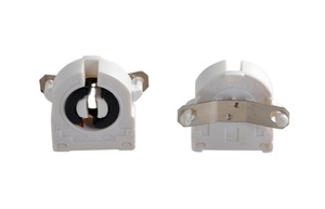 ฐานหลอดไฟฟลูออเรสเซนต์ <span class=keywords><strong>T8</strong></span> LED แบบขายส่ง ขั้ว G13 สำหรับหลอดไฟ LED อุปกรณ์เสริมหลอดไฟ <span class=keywords><strong>T8</strong></span> G13 ขั้วหลอดพลาสติก - Product Image 3
