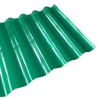 Lucarne frp couverture de feuille de toiture courbe lumière du jour ondulée vague fibre de verre translucide transparent panneau de toit en plastique transparent