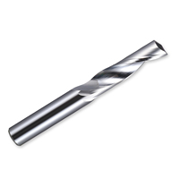 Fresa de carburo sólido con acabado espejo 1F de corte ascendente para CNC, herramienta de corte suave para perfiles de aleación de aluminio