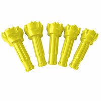 Foret de forage DTH à basse pression d'air DHD3.5-100, grand trou de 90 mm, idéal pour la stabilisation des pentes, le forage de pieux solaires et de puits d'eau