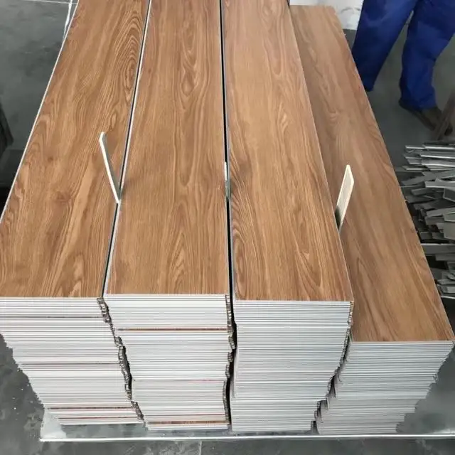 Pas cher prix usine vinyle plancher étanche 4mm spc plancher 5mm 6mm USA marché