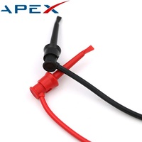 Câbles de test universels en cuivre Apex pour multimètre, fiche banane 4 mm, fil en silicone ultra-souple, 100 cm, 5 couleurs, tension nominale 3000 V