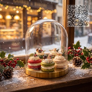 Accessoires de macarons artificiels haut de gamme, modèles réalistes de desserts de Noël pour vitrine de boulangerie, décoration de merchandising visuel - Product Image 3