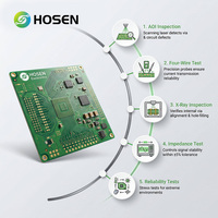 Livraison Rapide Garantie - Fichier Gerber, Liste BOM, Circuit Imprimé Électronique Multicouche HDI PCB, Finition de Surface ENIG, Cuivre 3oz
