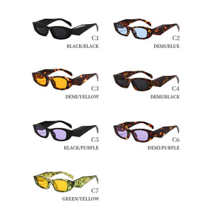 Cat Eye Small Frame Women's <b>Sunglasses</b> High-end Versatile Polygonal Fashion European American UV400 Polarized Lenses Party - Product Image 2