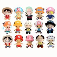 Penjualan Langsung Pabrik Boneka Anime Asli One Piece Lebih Dari 20 Karakter Berbeda 25cm-30cm Boneka Resmi