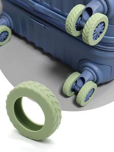 Accessoire <span class=keywords><strong>de</strong></span> <span class=keywords><strong>protection</strong></span> pour housses <span class=keywords><strong>de</strong></span> bagages en silicone <span class=keywords><strong>de</strong></span> qualité supérieure avec caractéristiques <span class=keywords><strong>de</strong></span> voyage pratiques pour les roues <span class=keywords><strong>de</strong></span> la <span class=keywords><strong>valise</strong></span> - Product Image 4