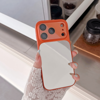 Étui de téléphone effet miroir pour iPhone 18Pro 17, 16, 15, 14, 13, 12, 11Pro Plus, étui de téléphone anti-chute