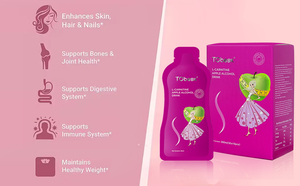 40มล. ผลิตภัณฑ์เสริมอาหารใยอาหารเหลวในช่องปากแอ็ปเปิ้ล L-carnitine เอนไซม์สำหรับผู้ใหญ่เครื่องดื่มดีท็อกซ์และบำรุงสุขภาพร่างกายลำไส้ที่ปลอดภัย - Product Image 6