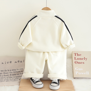 Bộ quần áo thu đông bé trai <span class=keywords><strong>2025</strong></span> mới, phong cách thể thao Zhongda, bé trai đẹp trai - Product Image 5