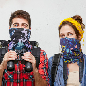 UPF50+ Optionnel, 12 en 1, Bandana extensible personnalisé pour l'extérieur, en polyester et élasthanne, effet rafraîchissant - Product Image 5