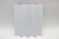 Moule à baguettes en acier au carbone écologique avec revêtement céramique blanc effet marbre antiadhésif pour 4 pains, plaque de cuisson