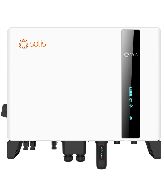 Solis 3 Phase Hybrid Inverter 5kW 8kW 10kW High Voltage Energy Storage Inverter for Solar System with Battery Backup