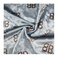 Tissu velours doux tricoté en diamant brillant, 94% polyester 6% spandex, étoffe coréenne pour femmes