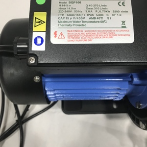 High Quality Swimming <strong>Pool</strong> <strong>Water</strong> <strong>Pump</strong> 1hp <strong>Water</strong> <strong>Pump</strong> Electric <strong>Water</strong> <strong>Pumps</strong> - Product Image 2