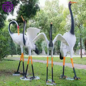 Juego de Luces Decorativas con Diseño de Cinco Grúas, Iluminación Navideña para Exteriores, Ideal para Parques y Centros Comerciales, Decoración Elegante para Festividades - Product Image 6