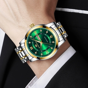 VA VOOM 2394 Hannah <span class=keywords><strong>Martin</strong></span> Reloj de cuarzo de estilo para hombre de bajo precio Nueva tendencia Reloj de pulsera de mano luminoso impermeable para hombres <span class=keywords><strong>Relojes</strong></span> - Product Image 5