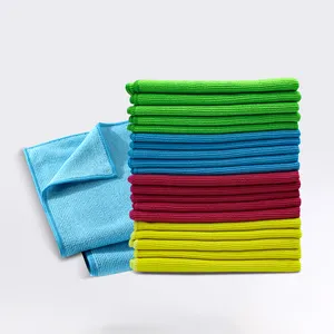 Commercio all'ingrosso della fabbrica in microfibra auto asciugamano multiuso panno universale per la pulizia della cucina asciugamano in microfibra panno per la pulizia