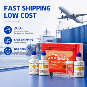 Kit <span class=keywords><strong>de</strong></span> Prueba <span class=keywords><strong>de</strong></span> Amoníaco Marino 0.02-2.0mg/L para Acuicultura en <span class=keywords><strong>Agua</strong></span> <span class=keywords><strong>de</strong></span> <span class=keywords><strong>Mar</strong></span>, Detección Rápida <span class=keywords><strong>de</strong></span> NH3-N en Estanques y Jaulas, Previene el Estrés en los Peces - Product Image 5