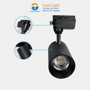 Projecteur Led Sur Rail en aluminium extrusion, produit bon marché, Mr16 Sur Rail 20W, Spot lumineux avec technologie Cob - Product Image 1