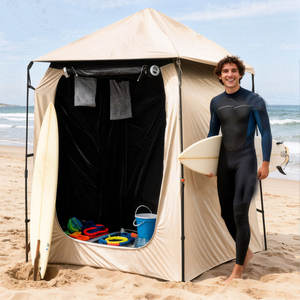 Tenda esterna per doccia completamente automatica che cambia i vestiti tenda da bagno all'aperto - Product Image 3