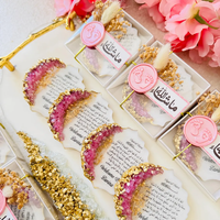 Personal isierte Epoxy Magnet Islamische Geschenkset Ramadan Eid Hochzeit Geburtstag Mütter Väter Jubiläum Valentinstag Geschenke