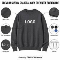 Felpa da palestra con scollo a o personalizzato da uomo Pullover oversize felpa sportiva per il Fitness modello a stampa solida autunno Streetwear-XXS XL