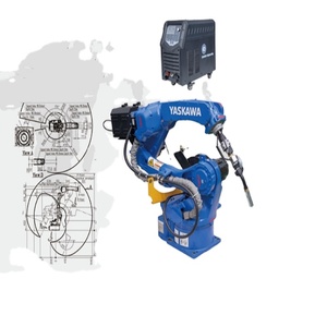 เครื่องเชื่อมโลหะด้วยเลเซอร์ OTC MAG 1300มม. แขนหุ่นยนต์ทำงานร่วมกัน - Product Image 5