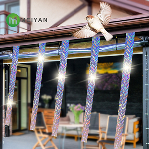 Уличный Отпугиватель голубей для сада, отражающая лента для птиц - Product Image 4