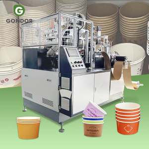 Máquina Semiautomática para Fabricar Platos de Papel para Alimentos y Sopas, Máquina para Hacer Tazones - Product Image 1