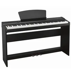 Piano digital portátil acessível com 88 teclas, teclado de ação com peso completo, piano digital
