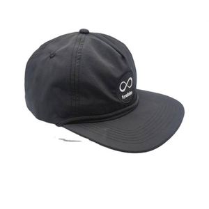 Wholesale Oem Custom High Quality 5 Panel Unstructured Embroidery Logo Snapback Cap,Flat Bill Quick Dry Nylon Rope <b>Hat</b> - Product Image 2