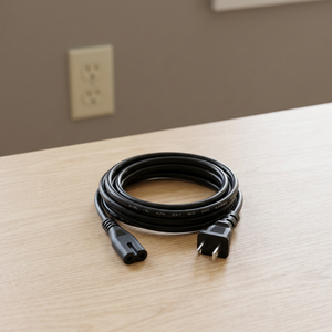 North American Salt Lamp Power Cord Black Model NA with BS Male and IEC Female Ends for Consumer Electronics - Product Image 3