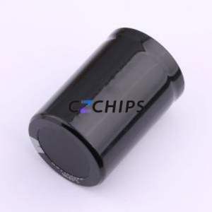 Condensateur électrolytique en aluminium à encliquetage DL80VN10000M35*50 VN, composant traversant THT, D35xL50mm 10000uF 20% 80V 10mm - Product Image 2