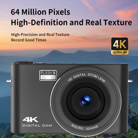 Le plus récent appareil photo numérique HD 4K 3.0 ''écran tactile IPS avec lumière flash et fonction MP3 appareil photo étudiant pour la photographie
