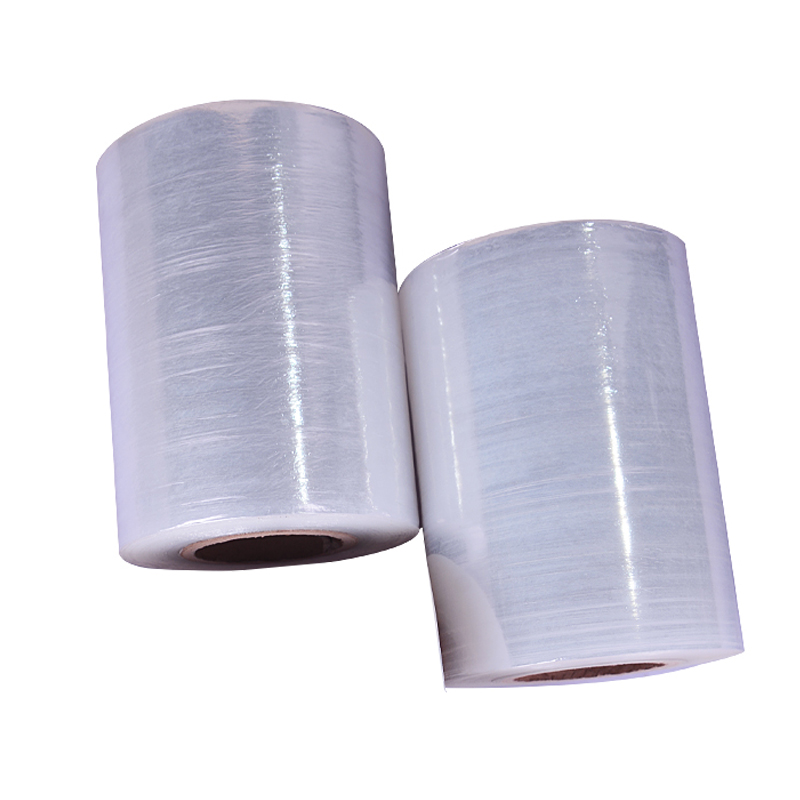Food Grade Transparent Pallet Wrapping Film Industrial Grade Soft LLDPE Shrink Clear Wrap Roll 30cm Width