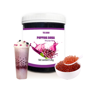 Perles de boba premium pour bubble tea, garniture pour boissons, emballage en sachet infusé de sucre, vente en gros en vrac - Product Image 6