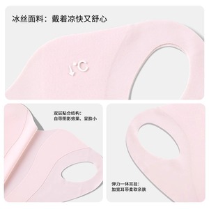 Ice Silk Sunscreen Mask For Women Upf 50 UV Protection 3D Breathable Summer Face Mask - Product Image 4