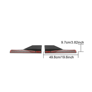 Séparation latérale de voiture en Fiber de carbone, adapté à la <span class=keywords><strong>Mercedes</strong></span> GLA250 GLA45 AMG 2015 — 2019 - Product Image 6