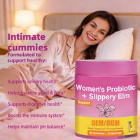 Gummies de qualité supérieure de qualité alimentaire pour femmes, avec du baume du nord naturel et des probiotiques, fournis directement par l'usine