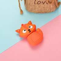 Memoria USB 2.0 de Silicona con Diseño de Zorrito, 64GB, Pendrive de Regalo