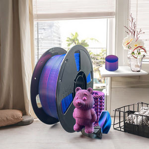 Filamento PLA Silk Plus Bicolor/Multicolor de 1KG, 1.75mm, Texturizado, en Bobina, Compatible con Impresoras 3D - Product Image 1