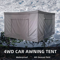 China Professional Factory 4WD wasserdichtes Auto Markisen zelt Foxwing Grad freistehendes Dach Aluminium verlängerte Seitenwand